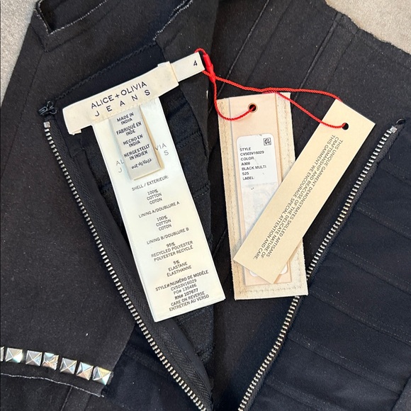 Alice + Olivia Breslin Band Tee Corset Top - Picture 10 of 10